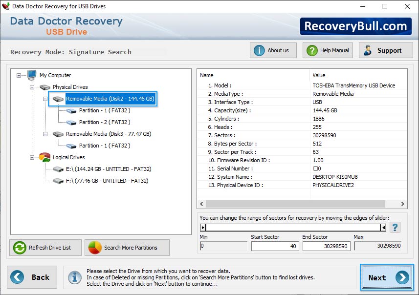  USB Drive Data Recovery